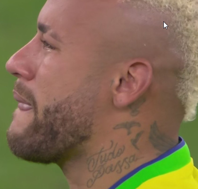 Após eliminação do Brasil na <i>Copa do Mundo do Qatar,</i> Neymar chora pela derrota