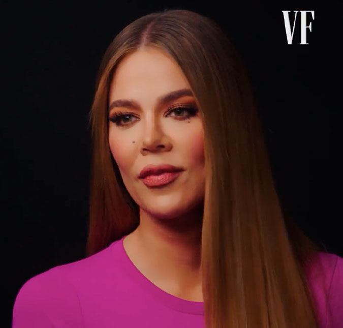 Khloé Kardashian passa por detector de mentiras e é colocada em saia justa pela irmã, Kourtney