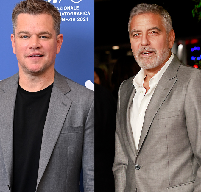 Matt Damon revela que George Clooney já fez cocô em caixa de areia de gato