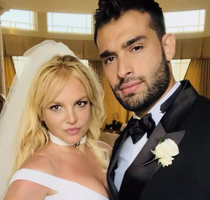 Sam Asghari confessa que não gosta que Britney Spears publique <i>nudes: - Quem sou eu para controlar alguém</i>