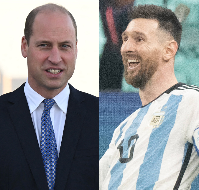 Príncipe William manda recado para Lionel Messi após final da Copa do Mundo