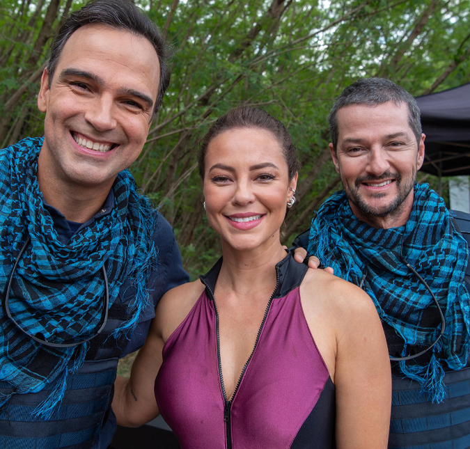 Tadeu Schmidt estreia como ator na novela <i>Cara e Coragem</i>: <i>É a realização de um sonho</i>