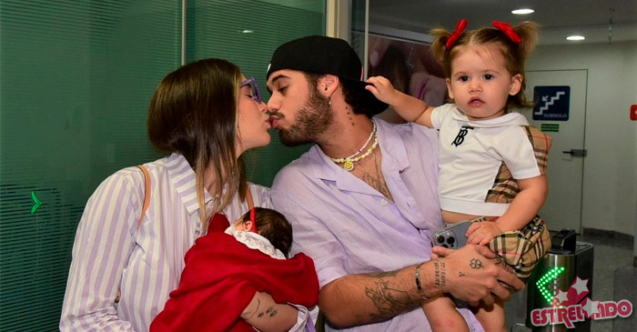 Virginia Fonseca e Zé Felipe celebram dois meses de vida de Maria Flor: Amamos você e sua irmã mais que tudo