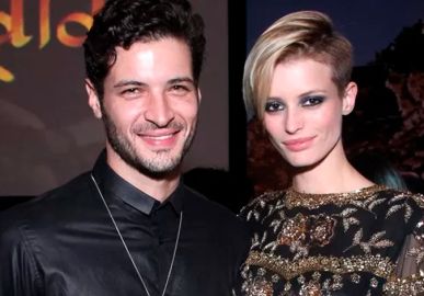 Leandro Lima e Flávia Lucini escolhem Eduardo Sterblitch para ser padrinho do filho