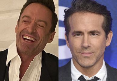Hugh Jackman publica clique e quadro de Ryan Reynolds ao fundo rouba a cena