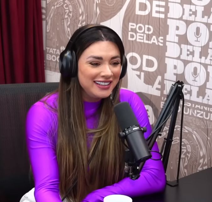 A influenciadora foi surpreendida com o pedido durante uma viagem para Dubai