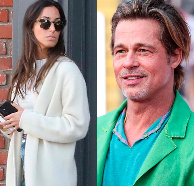 Após passarem Ano Novo juntos, Brad Pitt e Ines de Ramon estão ficando sério, diz revista