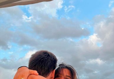 Giulia Costa posta cliques em clima de romance com rapaz; confira