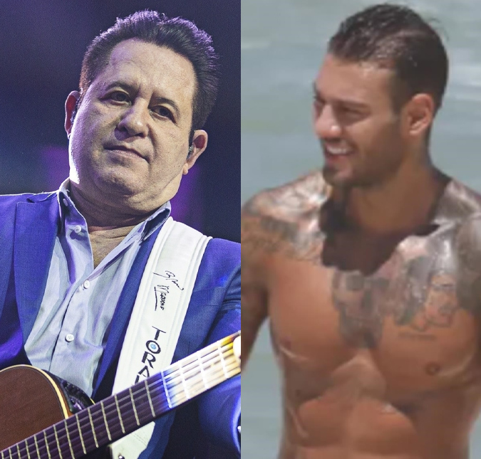 Aos 57 anos de idade, sertanejo Marrone vence Lucas Lucco em disputa de flexões