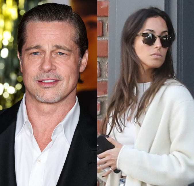 Brad Pitt é visto curtindo viagem ao lado de Ines de Ramon; empresária surgiu <i>topless</i> nos cliques