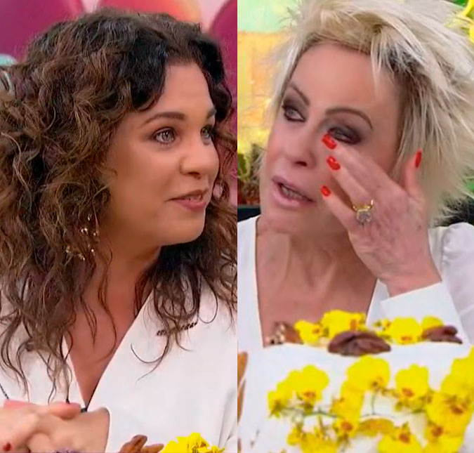 Ana Maria Braga se emociona em conversa com Isabel Texeira: <i>- A mentira não sobrevive</i>