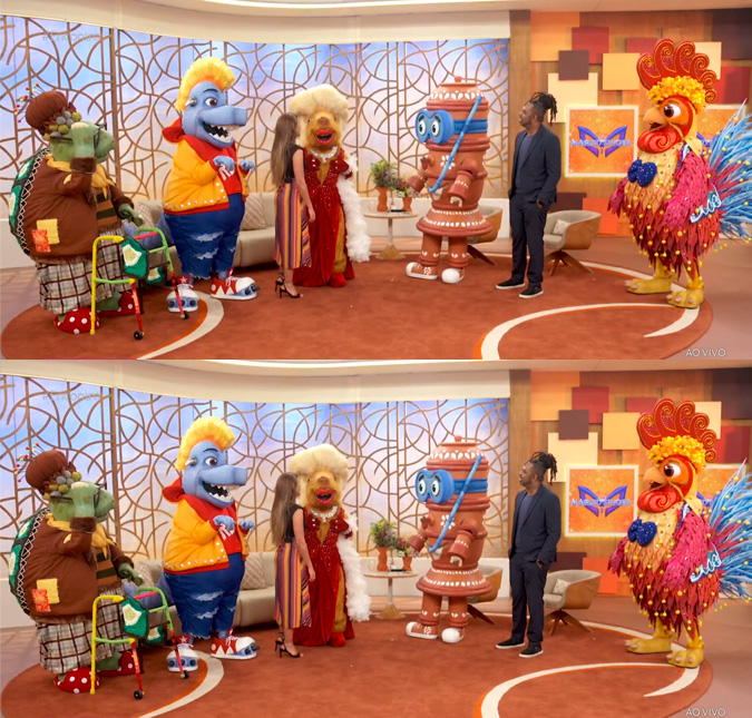 Patrícia Poeta entrega <i>spoilers</i> de <i>The Masked Singer</i> e divulga as fantasias que serão usadas pelos participantes