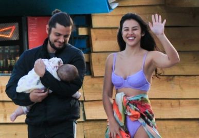 Yanna Lavigne abre o jogo sobre viajar com as filhas durante as férias: <I>Não é fácil!</i>