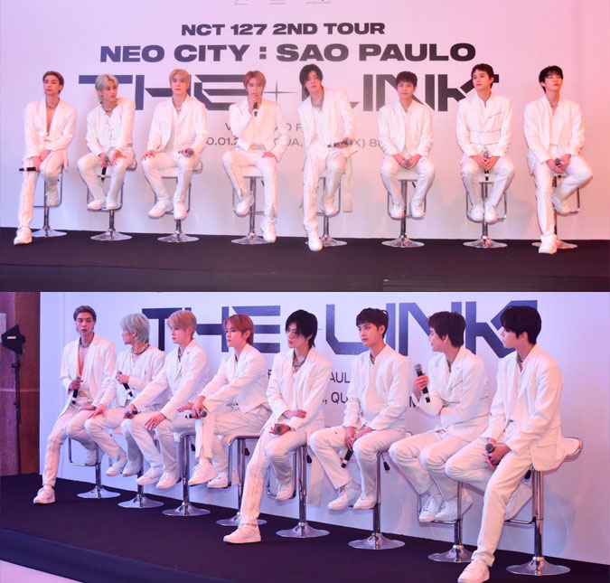 Durante primeira visita ao Brasil, <i>NCT 127</i> revela o que espera dos <i>shows</i> e usa português para definir nova música