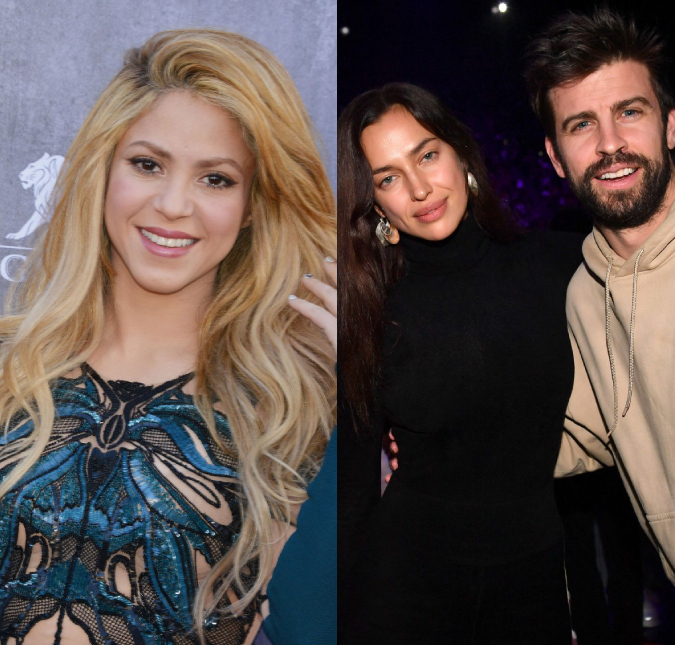 Em meio a polêmica com Shakira, Gerard Piqué vai sozinho à partida da <i>NBA</i> e posa com Irina Shayk