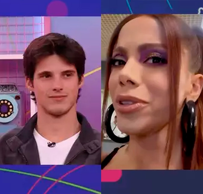 Após ser eliminado do <I>BBB23</i>, Gabriel fica sem graça ao saber de gelo de Anitta e tenta se explicar