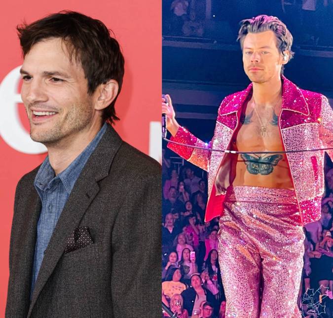 Em entrevista, Ashton Kutcher revela gafe ao conhecer Harry Styles: <i>Me sinto um idiota</i>