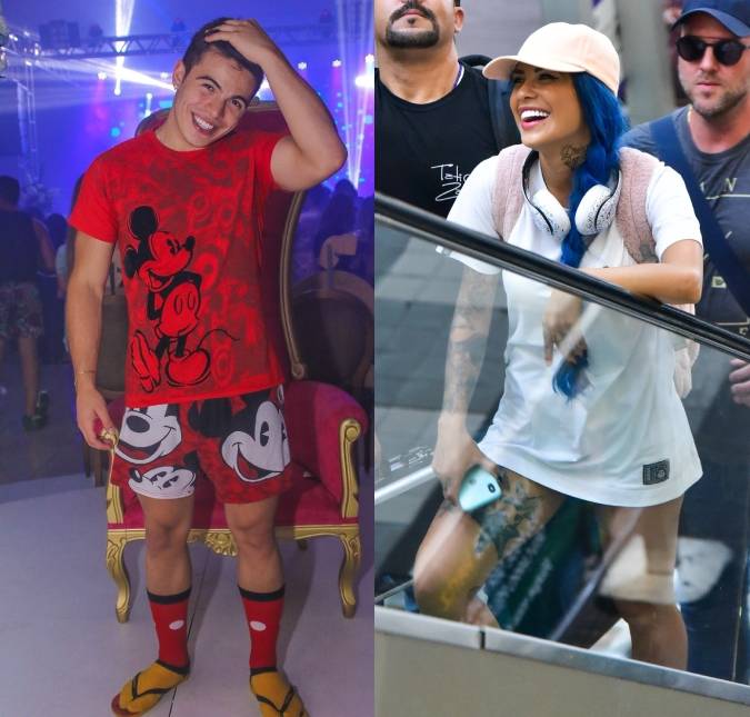 Após muita polêmica, Thomaz Costa e Tati Zaqui aparecem passeando em parque