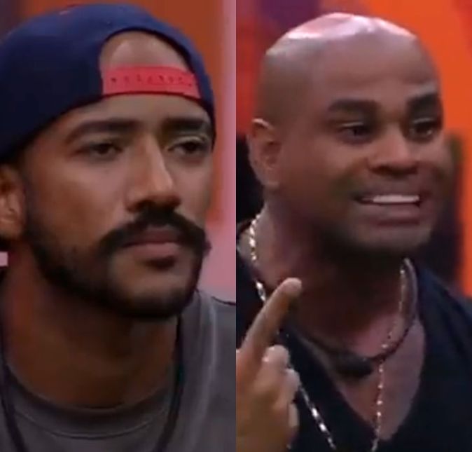 Em um Jogo da Discórdia, Ricardo e Cezar protagonizaram um barraco após Alface alegar que o enfermeiro se esconde no jogo. A confusão começou após Alface descobrir que o brother planejava colocá-lo com Paula no Paredão: Quando você faz uma parada dessa, tem que ter peito e coragem para falar que vem junto. No entanto, Cezar subiu o tom e não poupou palavras durante o embate: Você é um cara desequilibrado, prepotente, arrogante. Você vem falar comigo tentando me intimidar. Mas principalmente você é mimado. Pra mim e para outras pessoas é bobo da corte. É aquele cara que faz uma piada legal, mas tá todo perdido dentro do jogo… Não sei nem como você passou no teste psicotécnico… Você é um covarde e frouxo. Em um Jogo da Discórdia, Ricardo e Cezar protagonizaram um barraco após Alface alegar que o enfermeiro se esconde no jogo. A confusão começou após Alface descobrir que o brother planejava colocá-lo com Paula no Paredão: Quando você faz uma parada dessa, tem que ter peito e coragem para falar que vem junto. No entanto, Cezar subiu o tom e não poupou palavras durante o embate: Você é um cara desequilibrado, prepotente, arrogante. Você vem falar comigo tentando me intimidar. Mas principalmente você é mimado. Pra mim e para outras pessoas é bobo da corte. É aquele cara que faz uma piada legal, mas tá todo perdido dentro do jogo… Não sei nem como você passou no teste psicotécnico… Você é um covarde e frouxo.