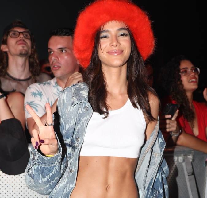 A atriz também marcou presença no Carnaval de Salvador, na Bahia