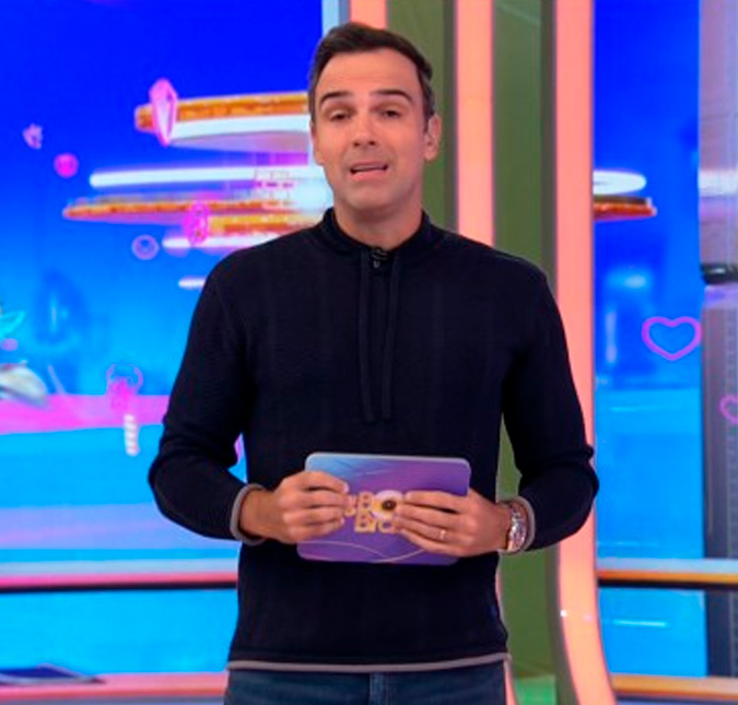 Tadeu Schmidt explica que semana de <I>modo turbo</i> no <I>BBB23</i> vai render duas chamadas do <I>Big Fone</i> e eliminação extra