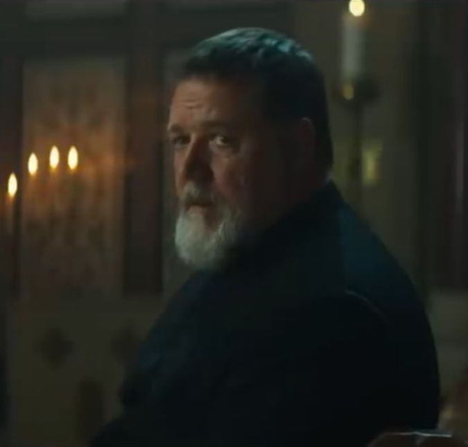 Russell Crowe é <I>O Exorcista do Papa</i> em <I>trailer</i> arrepiante do novo filme de terror