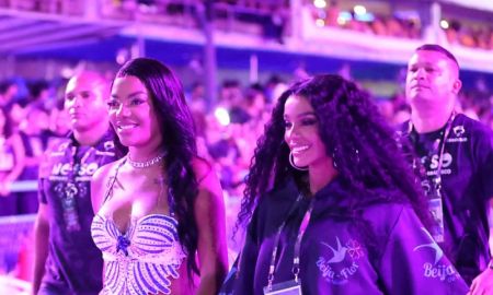 Ludmilla causa tumulto ao chegar na Sapucaí para desfile das campeãs