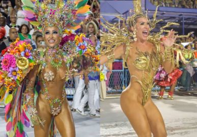 Sabrina Sato, Lore Improta e mais... Confira quem passou na avenida no Desfile das Campeãs no Rio de Janeiro!
