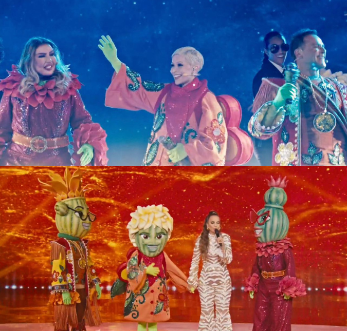 Sylvinho Blau Blau, Rosana e Patrícia Marx são desmascarados no The Masked Singer Brasil! O trio Os Suculentos foram desmascarados no programa do último domingo, dia 26