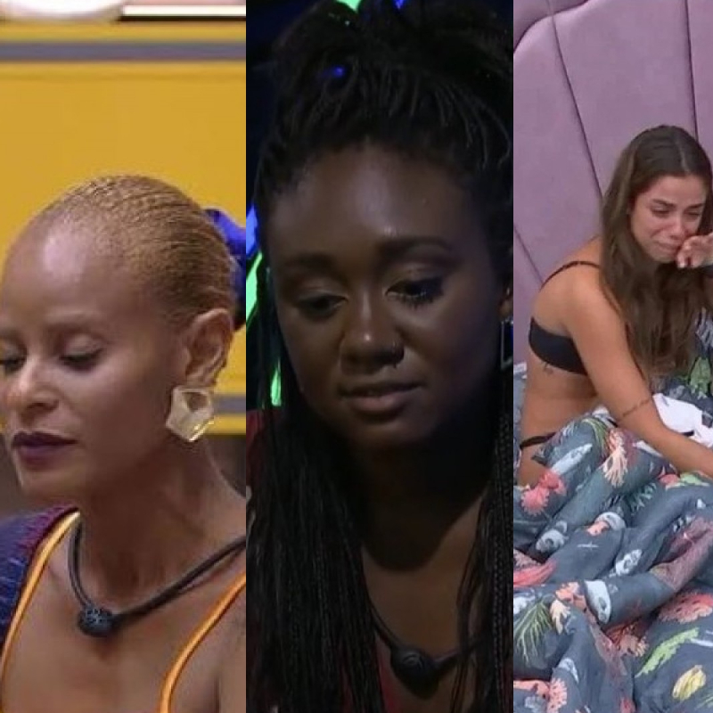 Sarah e Aline Wirley lavam roupa suja e Key Alves chora de saudade do Gustavo; veja o que rolou na madrugada do <I>BBB23</i>
