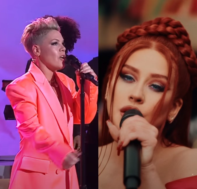 Pink faz desabafo após polêmica com Christina Aguilera: <i>A arte nunca pode ser o foco</i>