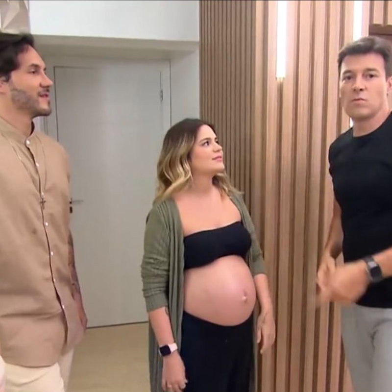 Em conversa com Rodrigo Faro, Eliezer diz que não conhecia Viih Tube antes do namoro