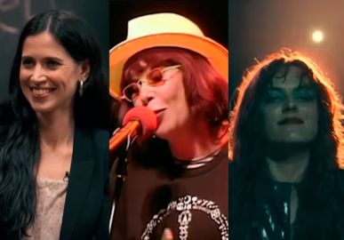 Mel Lisboa se veste de Rita Lee e lê carta para Daisy Jones em vídeo produzido pela <i>Amazon Prime</i>