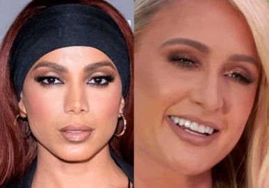 Madrinhas? Anitta se arruma com Paris Hilton para o casamento de Lele Pons