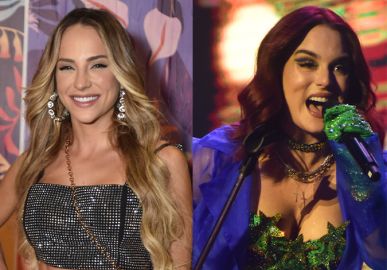 Gabi Martins vai até o hotel de Jojo e entrega flores para a cantora internacional: <I>O encontro veio</i>