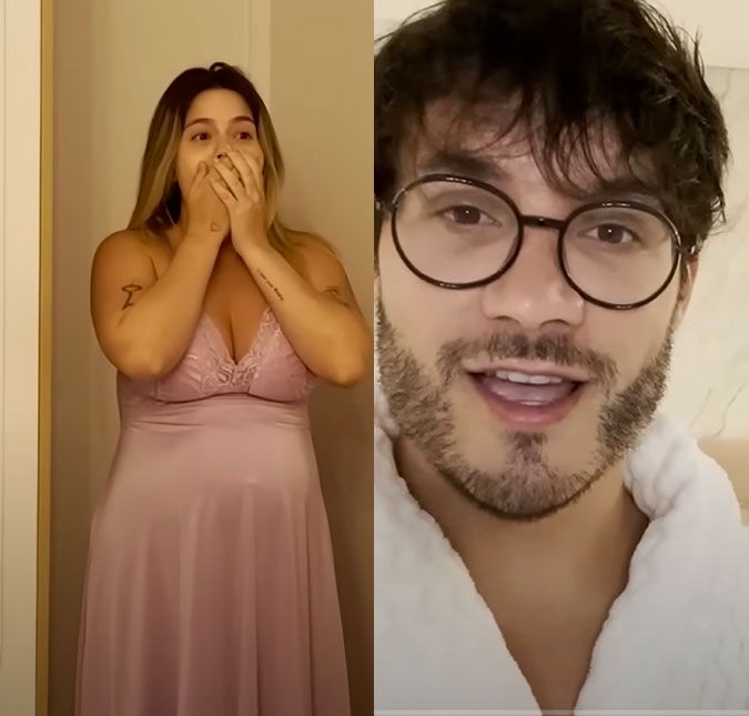 Esperando filha com Eliezer, Viih Tube se emociona ao ver pela primeira vez o quartinho de Lua pronto A famosa exibiu os registros do cômodo para os fãs