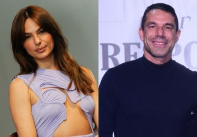 Isis Valverde e Marcus Buaiz vão juntos à loja de vinhos em Paris