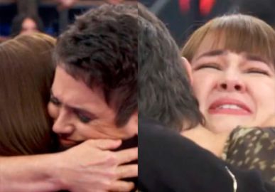 Sandra Annenberg entrega o que disse no ouvido de Klara Castanho durante <I>Altas Horas</i>