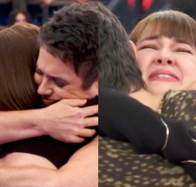 Sandra Annenberg entrega o que disse no ouvido de Klara Castanho durante <I>Altas Horas</i>