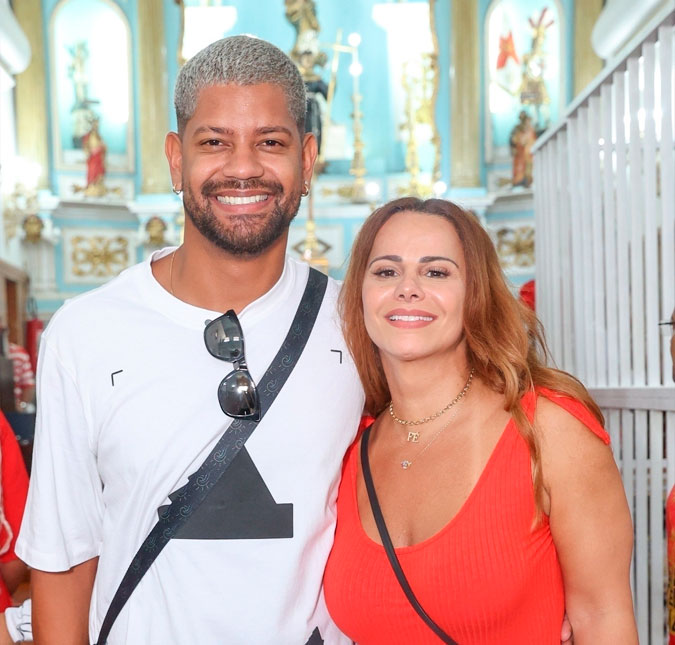 Viviane Araújo e Guilherme Militão comemoram seis meses de vida do filho; confira os registros