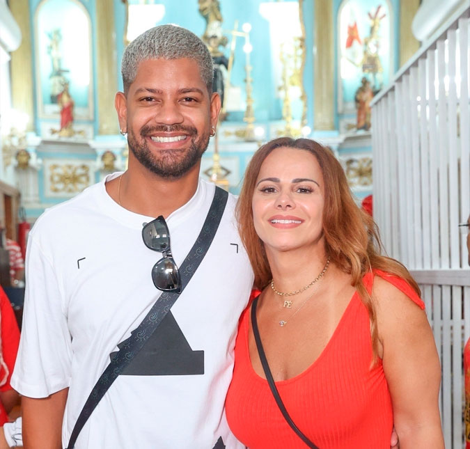 Viviane Araújo e Guilherme Militão comemoram seis meses de vida do filho; confira os registros