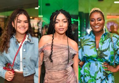 Maisa Silva, Any Gabrielly, Karin Hils e mais celebridades prestigiam estreia do musical <i>Wicked</i>