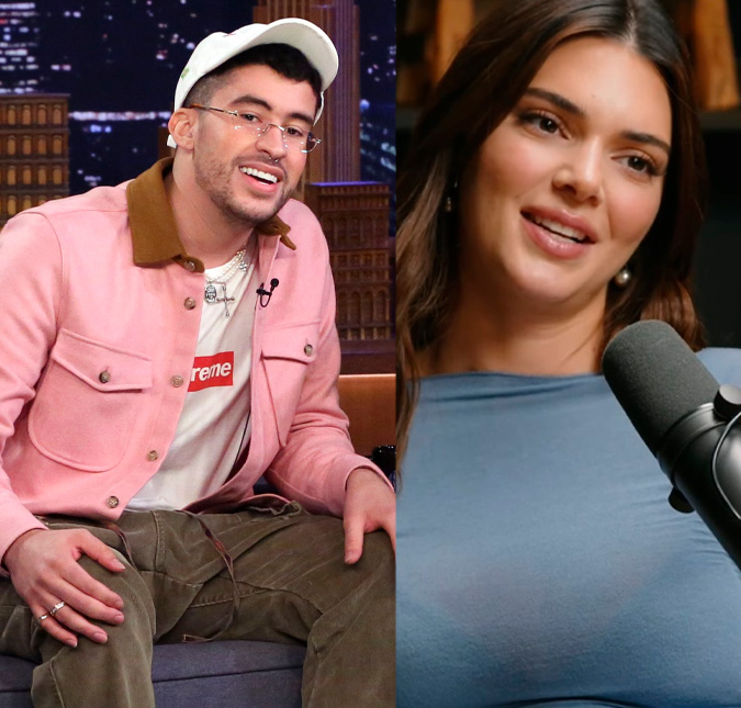Reataram? Kendall Jenner e Bad Bunny são vistos saindo de hotel juntos