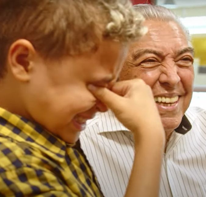 Isaac Amendoim caiu no choro ao receber a notícia de Mauricio de Sousa