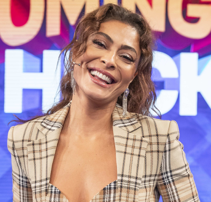 Marcos Mion compara <I>look</i> de Juliana Paes com uma rede de peixe