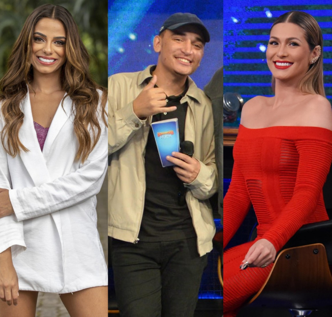 Lívia Andrade causa climão e deixa Key Alves e João Gomes em saia-justa no <I>Domingão com Huck</i>