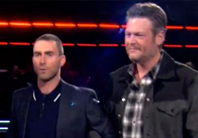 Adam Levine comenta saída de Blake Shelton do <i>The Voice</i>: <i>Já era tempo</i>