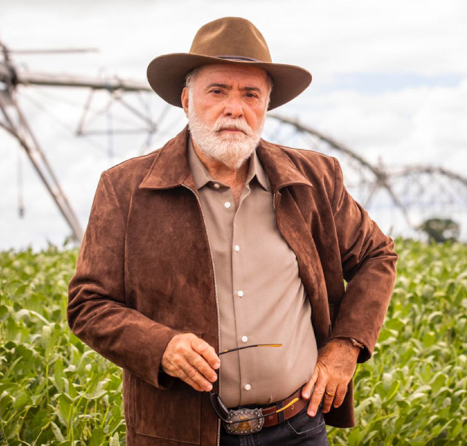 Tony Ramos interpreta produtor rural na nova novela das nove da <I>TV Globo</i>