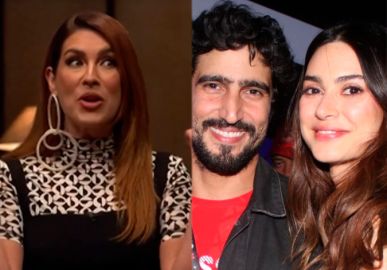 Fernanda Paes Leme relembra momento inusitado em <I>affair</I> com Renato Goés