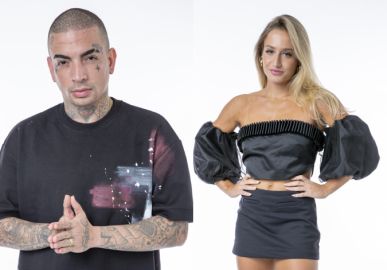 Mc Guimê dá tapa no bumbum de Bruna Griphao e internautas reagem